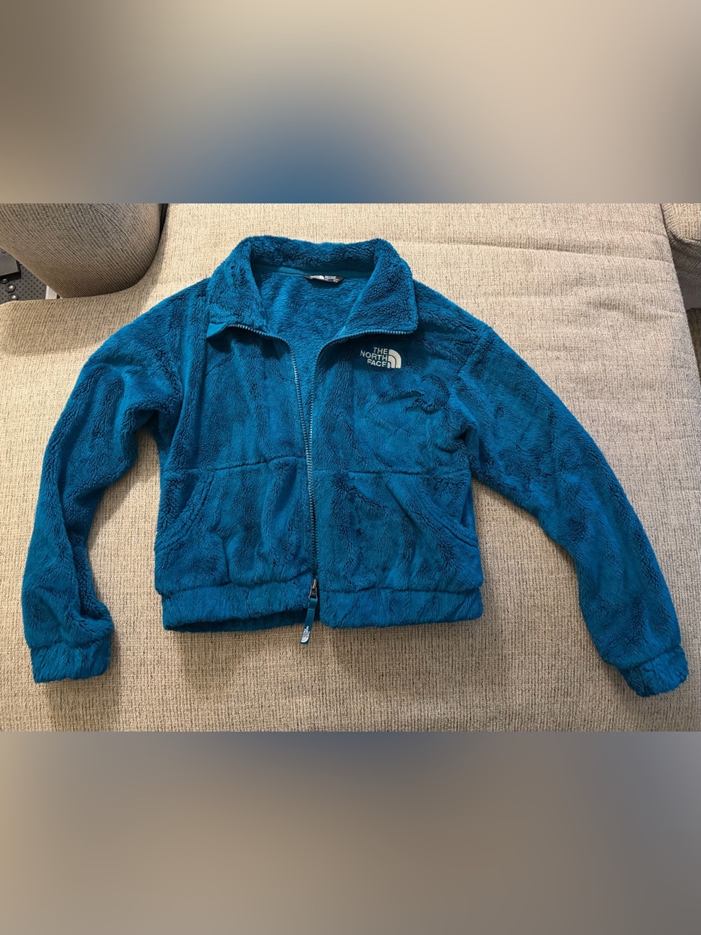 The North Face Full Fleece Zip Jacket - girls size 10/12